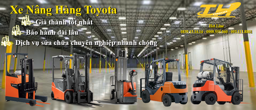 Cho thuê xe nâng Toyota