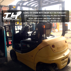 Xe nâng điện ngồi lái Komatsu FB15-12 1