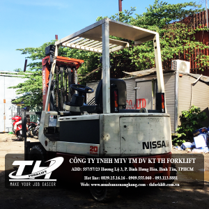 Xe Nâng Điện Ngồi Lái Nissan 2