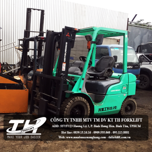 Xe Nâng Dầu Ngồi Lái Mitsubishi FD25T-01465-3