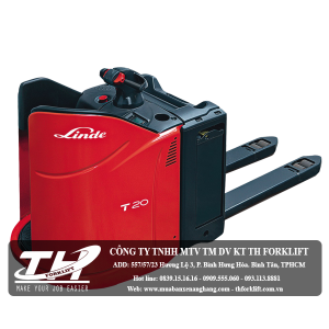 Cho thuê xe nâng Pallet Linde T20SP