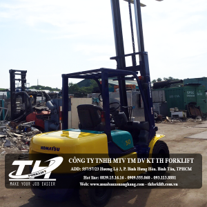 Xe nâng dầu Komatsu FD30-12-517771 4