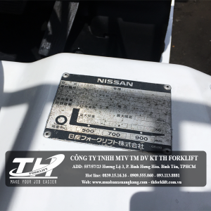 Xe nâng điện Nissan J1B1-000857 3