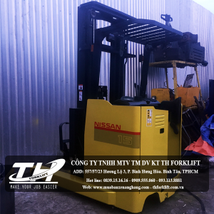 Xe nâng điện Nissan YU01F15-02324 1